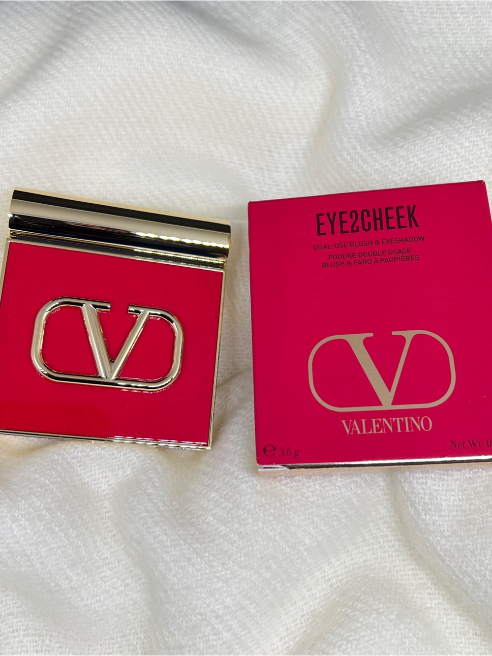 Valentino Eye2Cheek Blush & Eyeshadow 08 Roman Sky